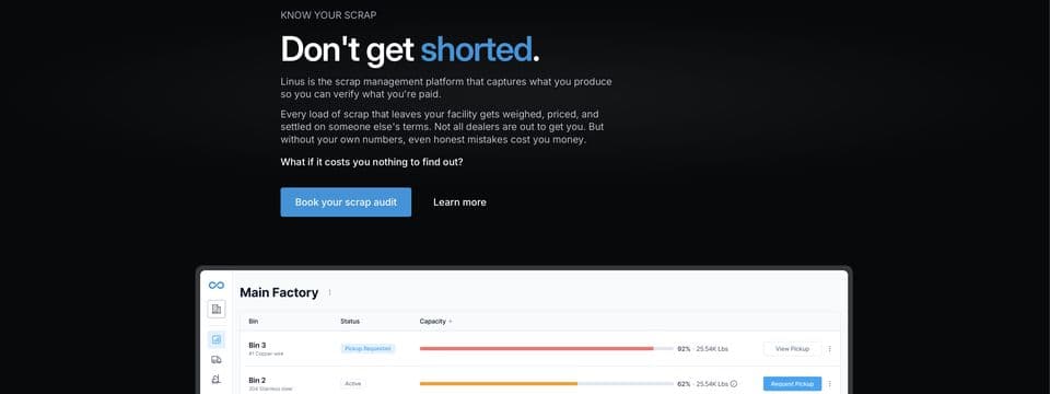 Linus Analytics (Mavric) screenshot